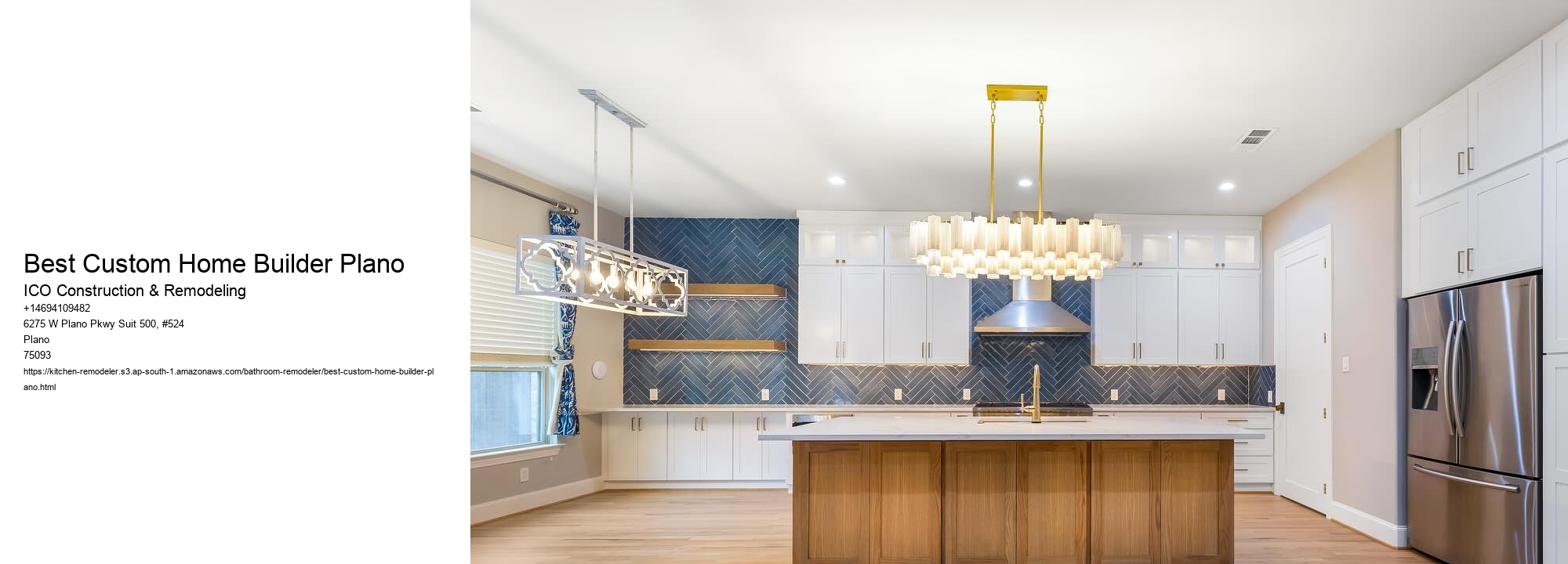 Best Custom Home Builder Plano